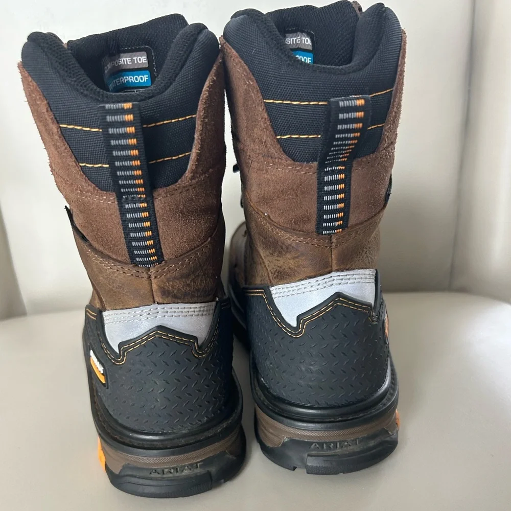 ARIAT INTREPID 8” WATERPROOF COMPOSITE TOE BOOT(10020079)Size 7 WIDE - Picture 8 of 10